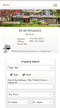 Mobile Screenshot of krish-kissoon.com